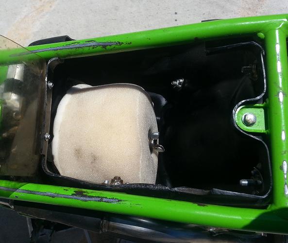 KX100 Kawasaki No Toil Air Filter.JPG