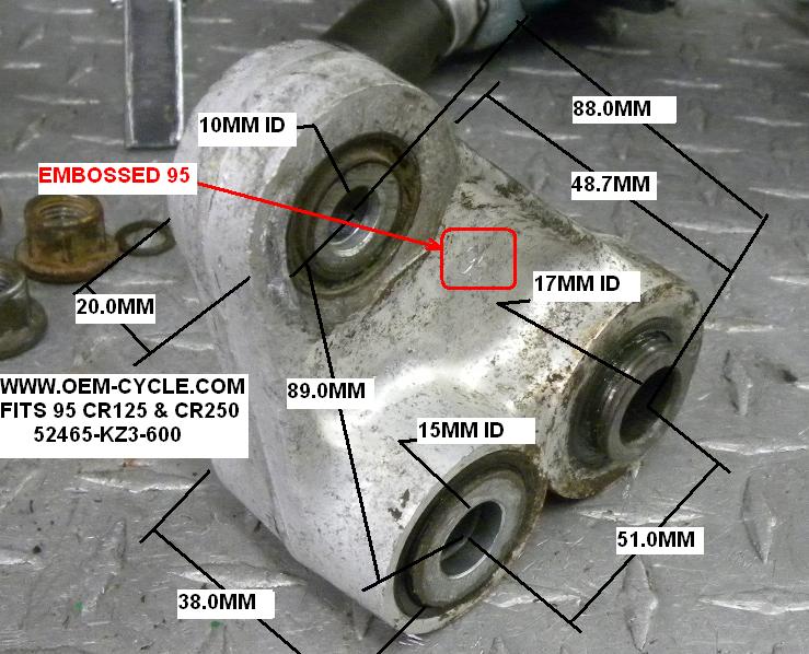 52465-KZ3-600  FITS 95 CR125 & CR250 shock arm.JPG