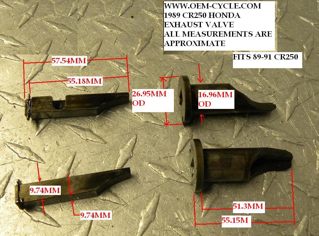 CR250 HONDA 1991 EXHAUST VALVE MEASUREMENTS.JPG