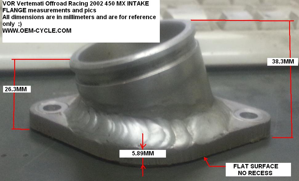 VOR Vertemati Offroad Racing 2002 450 MX INTAKE FLANGE measurements and pics -1.JPG