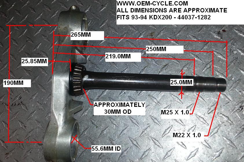 44037-1282 - BOTTOM TRIPLE FITS 93-94 KDX200 MEASUREMENTS AND PICS.JPG