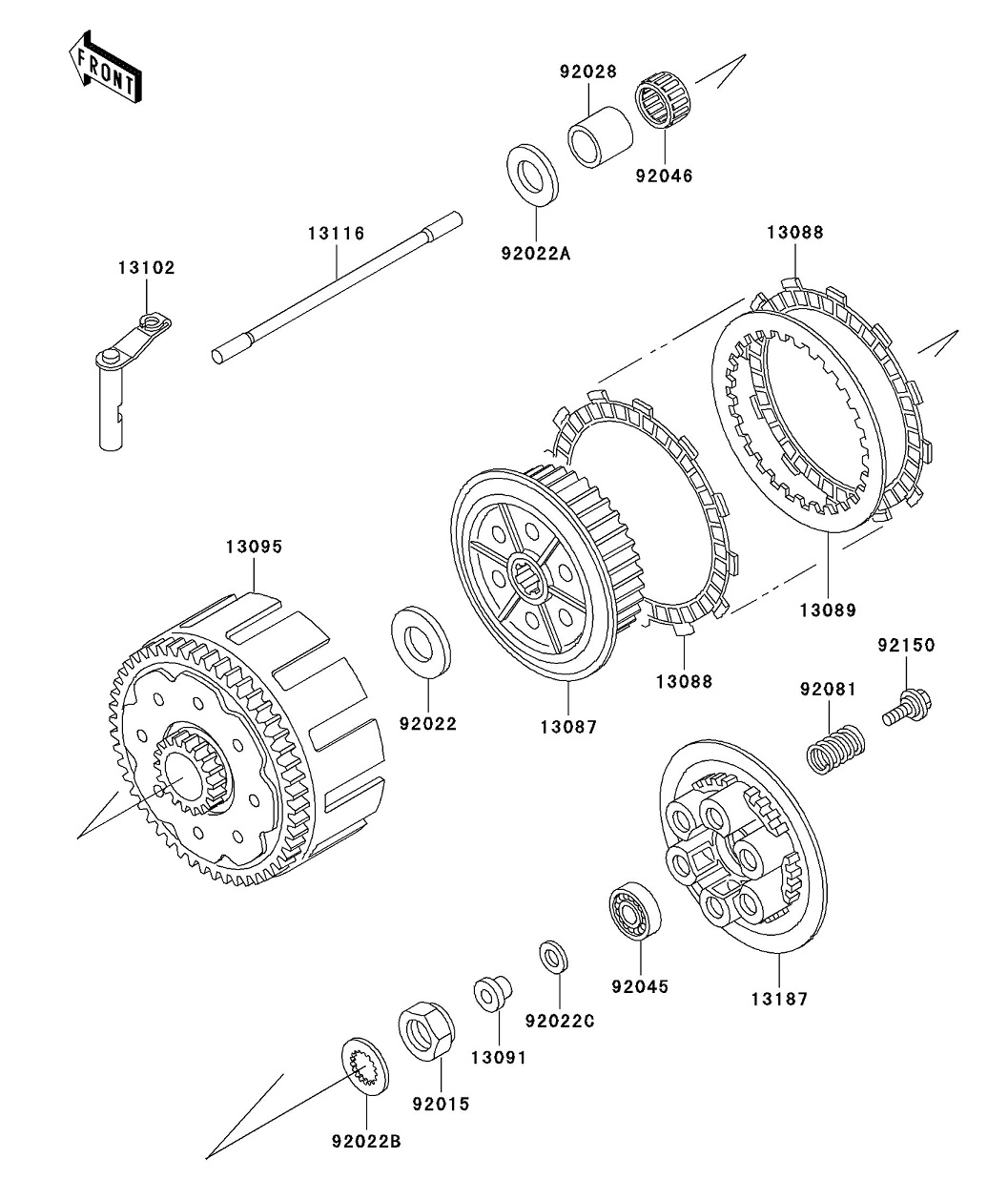 WWW.OEM-CYCLE.COM KX500 CLUTCH ASSEMBLY PICS.jpg