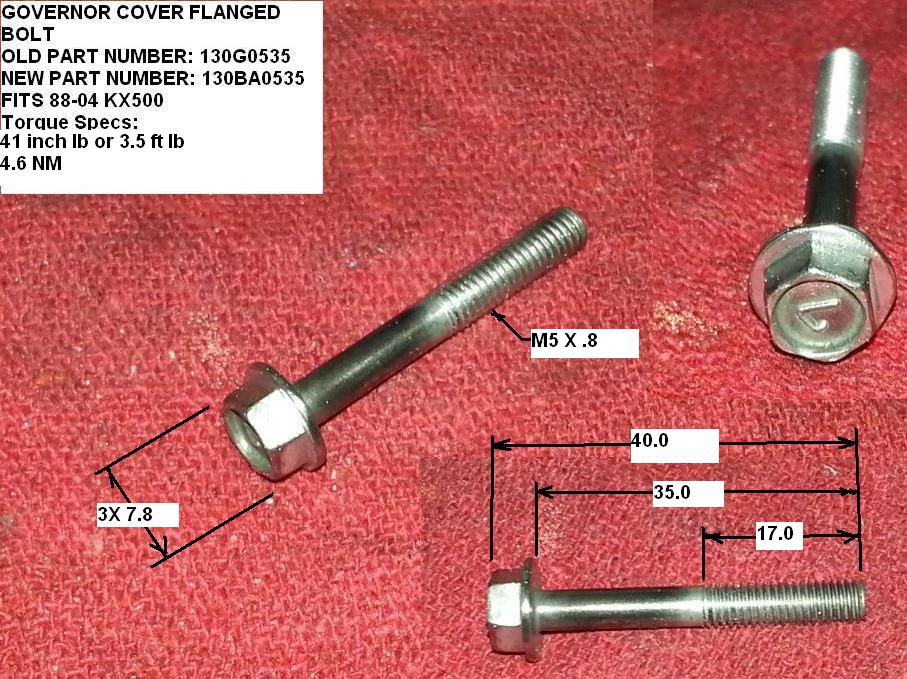 130BA0535 GOVERNOR COVER FLANGED BOLT MEASUREMENTS AND SPECS.JPG