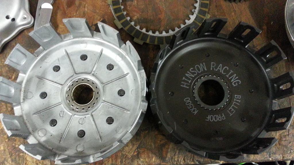 KX500 VS KX450F CLUTCH BASKET 101.JPG