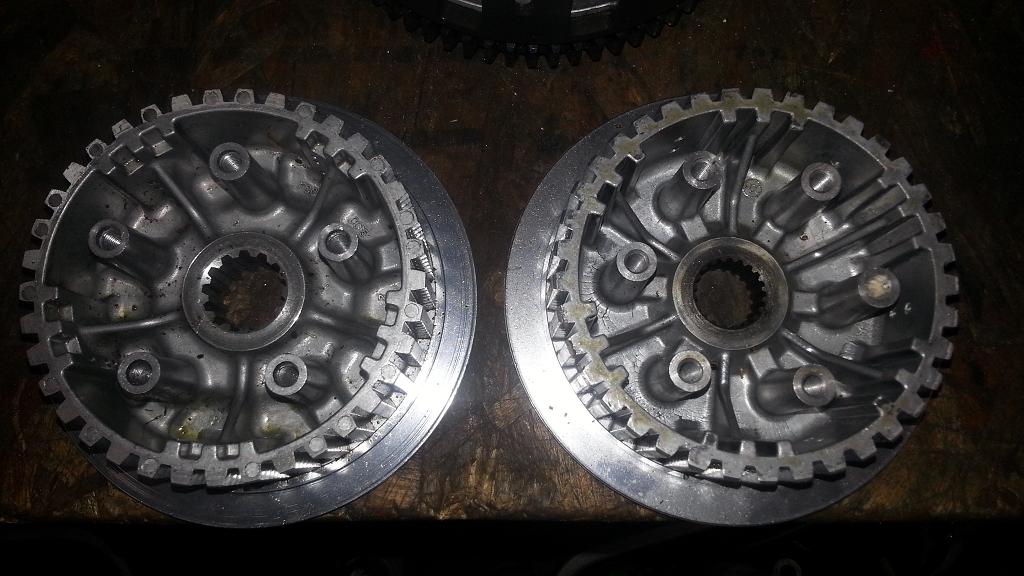 KX500 VS KX450F CLUTCH BASKET 107.JPG