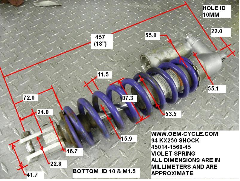 KX250 1994 SHOCK MEASUREMENTS AND PICS.JPG