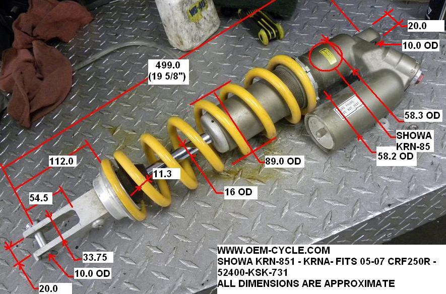 CRF250R HONDA 2007 SHOCK MEASUREMENTS.JPG