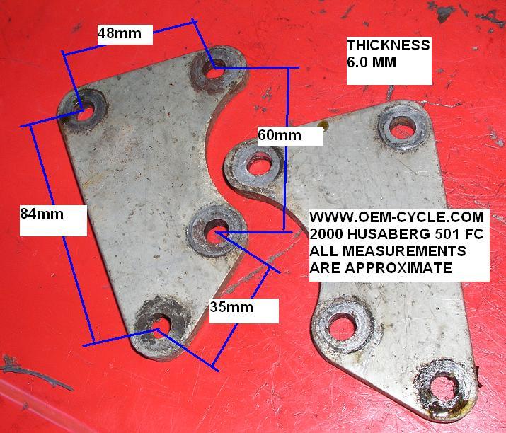 2000 FC 501 HUSABERG ENGINE MOUNTS.JPG