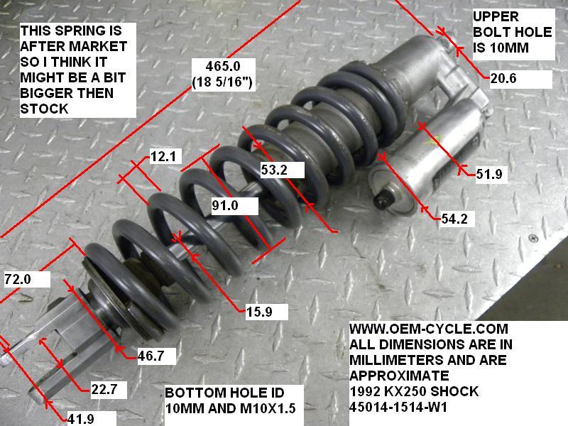 1992 kx250 shock measurements and pics.JPG