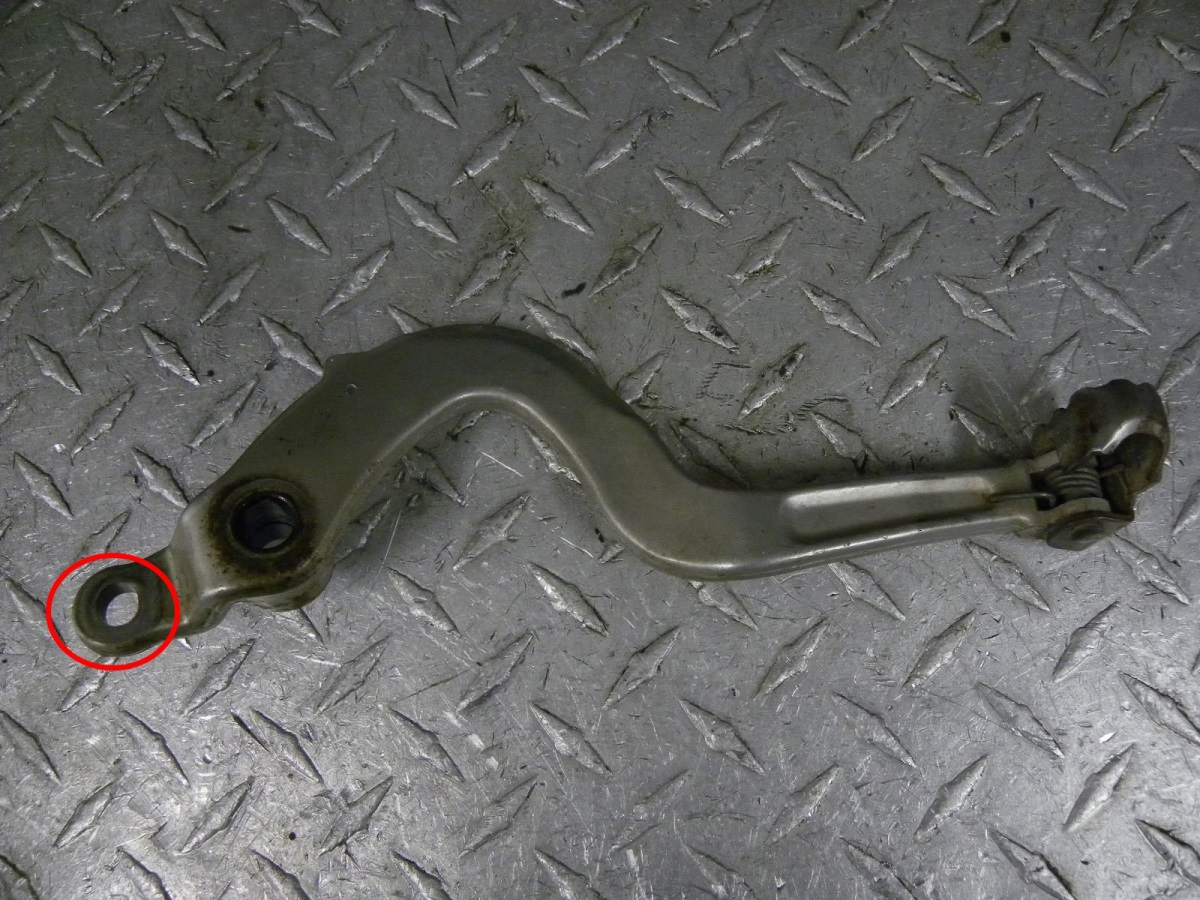 2000 kx500 kawasaki rear brake lever mod oem-cycle.com 101.JPG